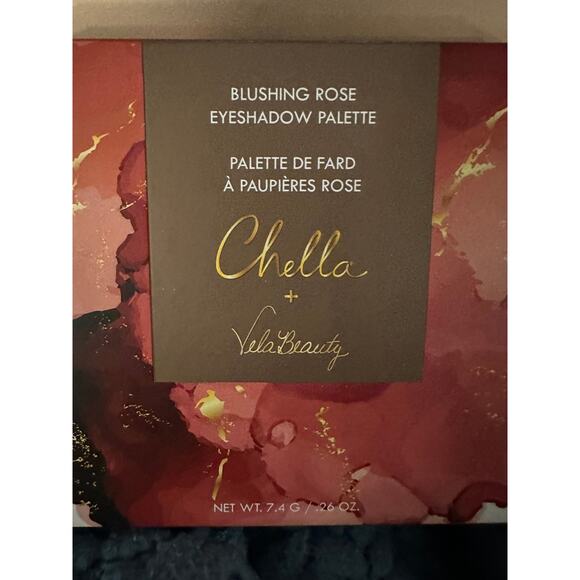 Chella Makeup Eyeshadow Palette, Travel Size, Blushing Rose - Picture 2 of 3